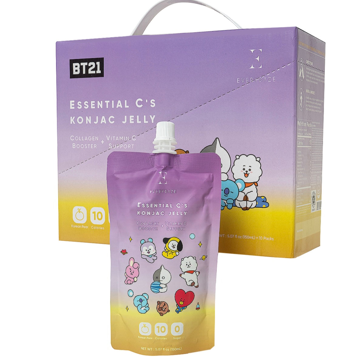 Konjak Jelly 10er Pack